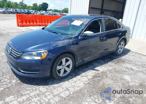 2012 Volkswagen Passat 2.5L Se from USA, damaged, VIN 1VWBH7A33CC016521